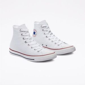 High top converse white